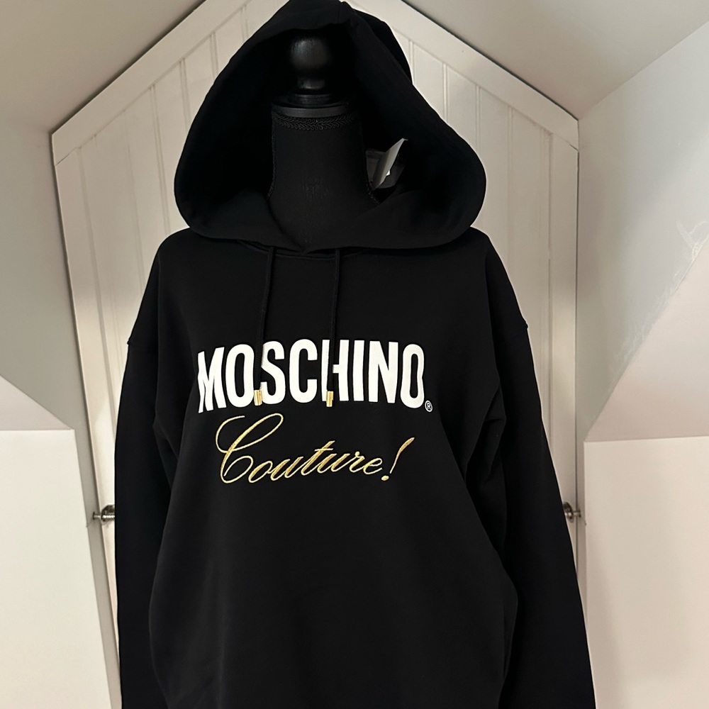 Moschino Sweat Dress Couture!Fleece Size US 6